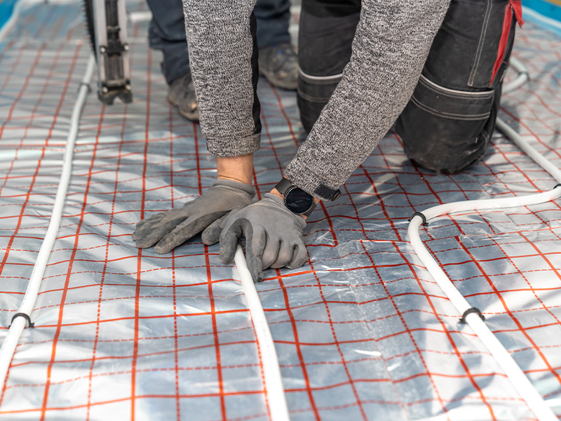  underfloor heating work